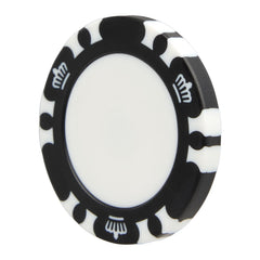 Threadfellows Curated Collection Golf Accessories One Size / Black Recycled Poker Chip w/ Metal Ball Marker