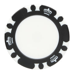 Threadfellows Curated Collection Golf Accessories One Size / Black Recycled Poker Chip w/ Metal Ball Marker