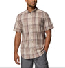 Columbia S / Flint Grey/Base Plaid Columbia - Men's Rapid Rivers™ II Short Sleeve Shirt