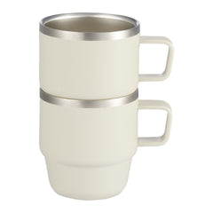 Doppio Stackable Recycled Mug Set 6oz