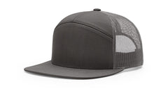 Richardson Headwear Adjustable / Charcoal Richardson - Seven-Panel Trucker Cap