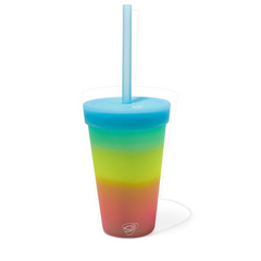 Silipint - Straw Tumbler 16oz - Glow in the Dark