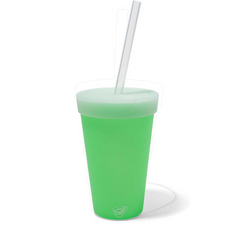 Silipint - Straw Tumbler 16oz - Glow in the Dark