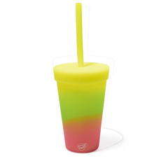 Silipint - Straw Tumbler 16oz - Glow in the Dark