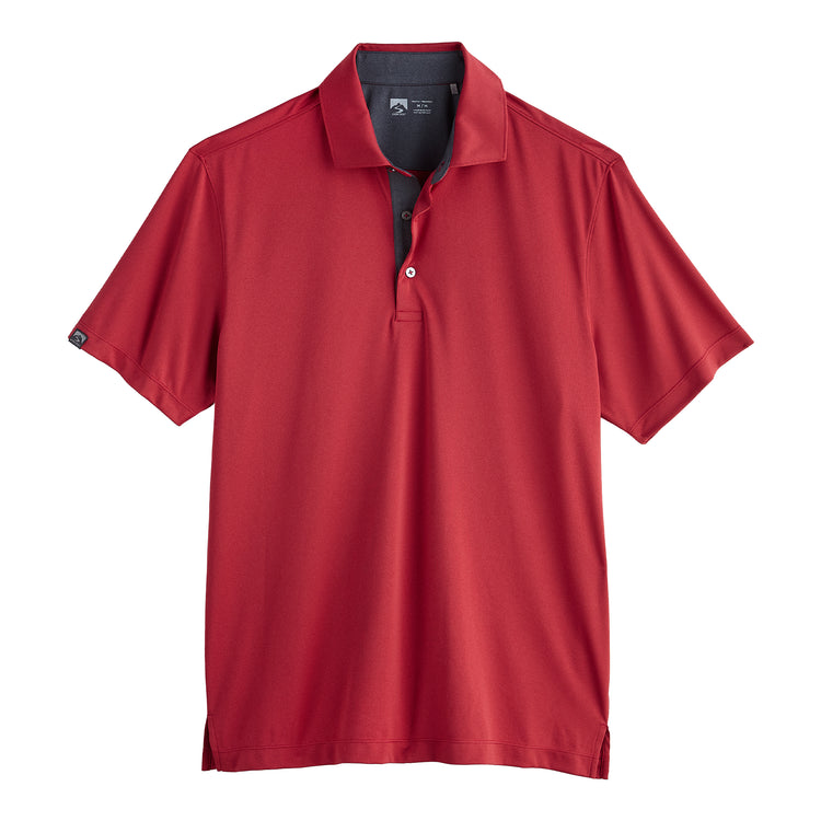 Storm Creek Polos S / Red Storm Creek - Men's Visionary III Short Sleeve Polo