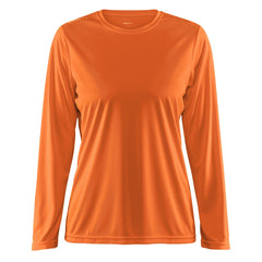 Craft T-Shirts S / Orange Craft - Women's Loppet Long Sleeve Tee