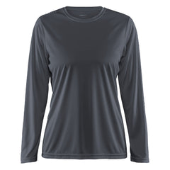 Craft T-Shirts S / Dark Grey Craft - Women's Loppet Long Sleeve Tee