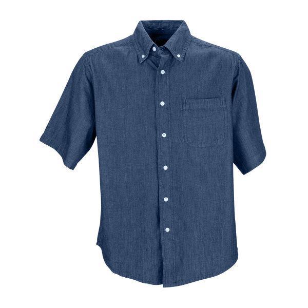 Men's Short Sleeve Hudson Denim Shirt