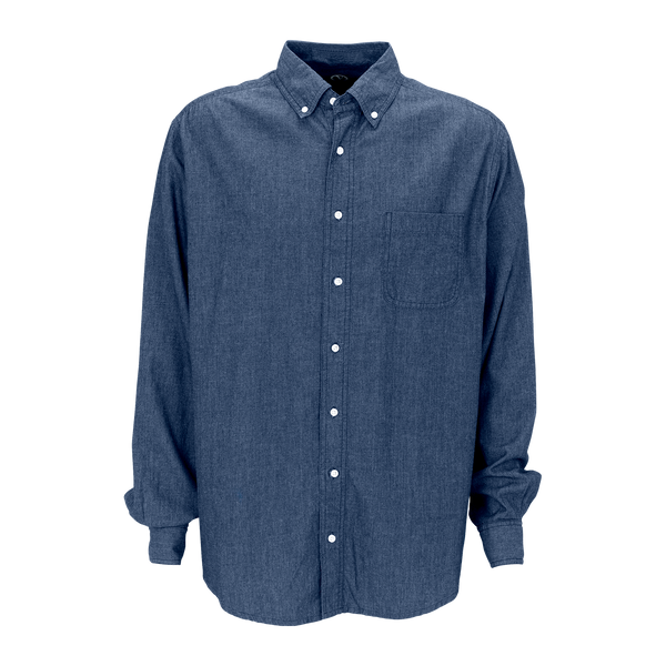 Threadfellows Curated Collection Woven Shirts S / Denim Men's Hudson Denim Shirt