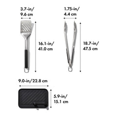 OXO Accessories One Size / Black OXO - 3-piece Grilling Set