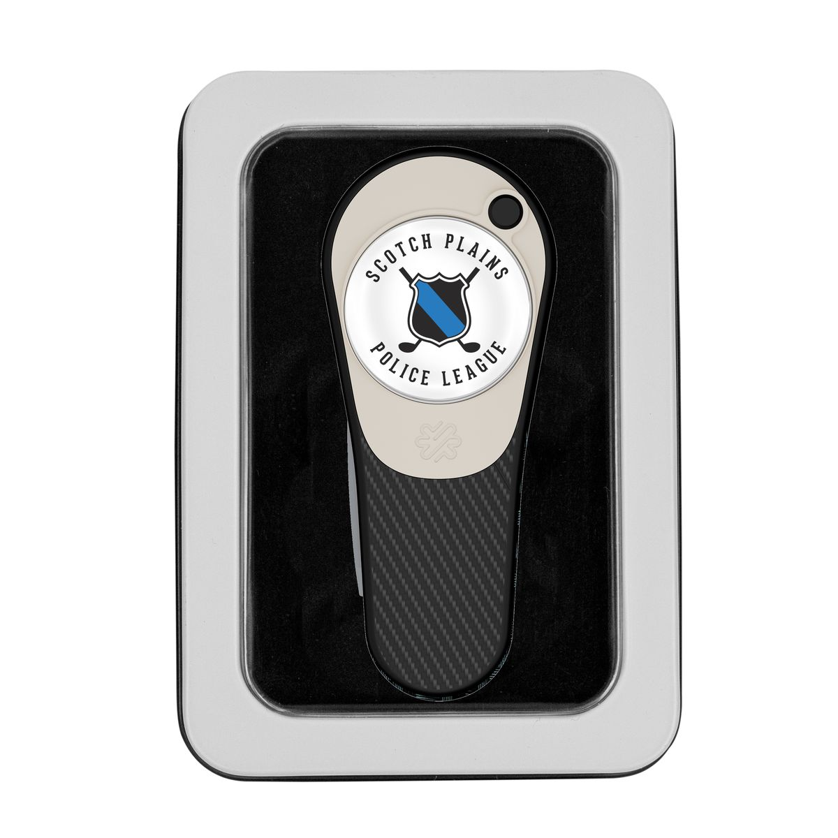 Pitchfix Golf Accessories One Size / Carbon Fiber Pitchfix - Ultima Golf Divot Repair Tool w/ Window Tin