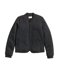 Marine Layer Outerwear XS / Black Marine Layer - Women's Corbet Quilted Bomber