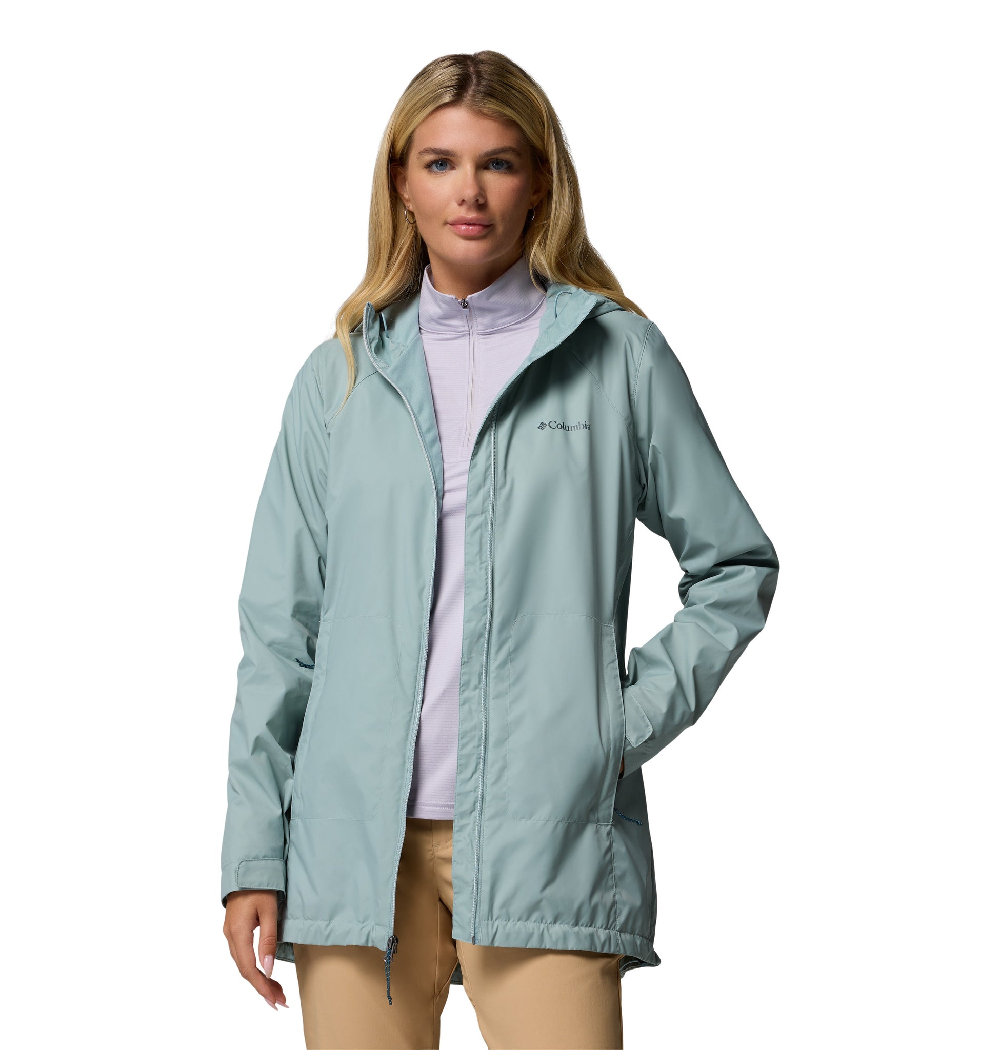 Columbia S / Crushed Blue Columbia - Women's Switchback™ II Lined Long Jacket