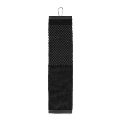 Threadfellows Curated Collection Blankets & Towels One Size / Black Scrubber Golf Towel