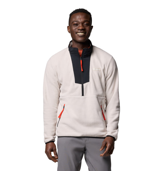 Columbia Fleece S / Dark Stone/Black Columbia - Men's Sequoia Grove™ 1/2-Zip Fleece