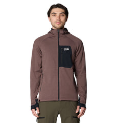 Mountain Hardwear Fleece S / Carob Heather Mountain Hardwear - Men's Polartec® Power Grid™ Full-Zip Hoody