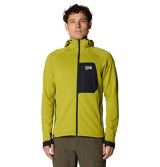 Mountain Hardwear Fleece S / Python Green Heather Mountain Hardwear - Men's Polartec® Power Grid™ Full-Zip Hoody
