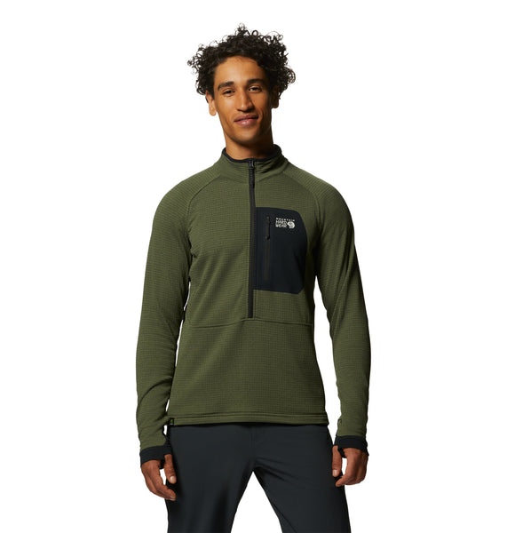 Mountain Hardwear - Men's Polartec® Power Grid™ Half-Zip Jacket