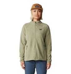 Mountain Hardwear Fleece XS / Mantis Green Heather Mountain Hardwear - Women's Microchill™ Full-Zip Jacket
