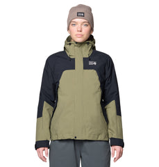 Mountain Hardwear Outerwear XS / Mission Olive/Black Mountain Hardwear - Women's Dry Times™ Hooded Jacket