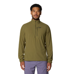 Mountain Hardwear Layering S / Combat Green Mountain Hardwear - Men's Sunshield™ Half-Zip