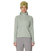 Mountain Hardwear Layering XS / Gamma Grey/Silt Grey Mountain Hardwear - Women's Crater Lake™ Heavyweight Half Zip Hoody