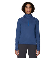 Mountain Hardwear Layering XS / Berry Blue/Black Mountain Hardwear - Women's Crater Lake™ Heavyweight Half Zip Hoody