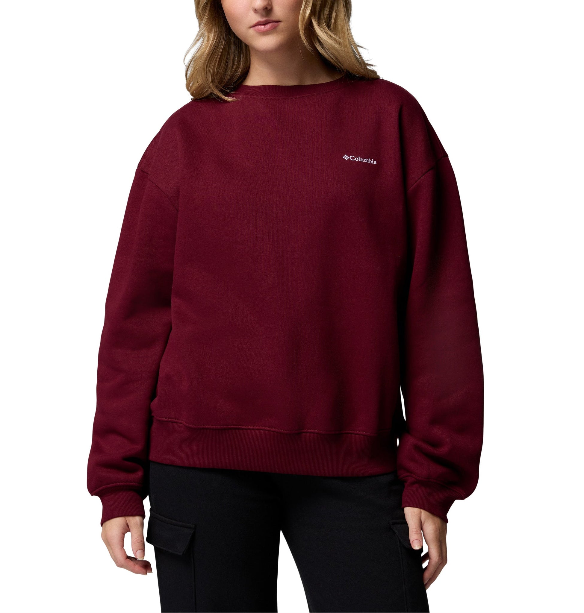 Columbia Sweatshirts XS / Rich Wine Columbia - Women's Aldermore Crew