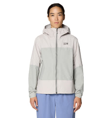 Mountain Hardwear Outerwear XS / City Fog/Half Moon Grey Mountain Hardwear - Women's Cloud Cipher™ Hooded Jacket