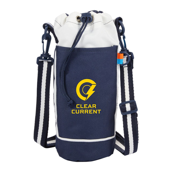 Threadfellows Curated Collection Bags One Size / Navy Retro Sport Recycled Bottle Sling