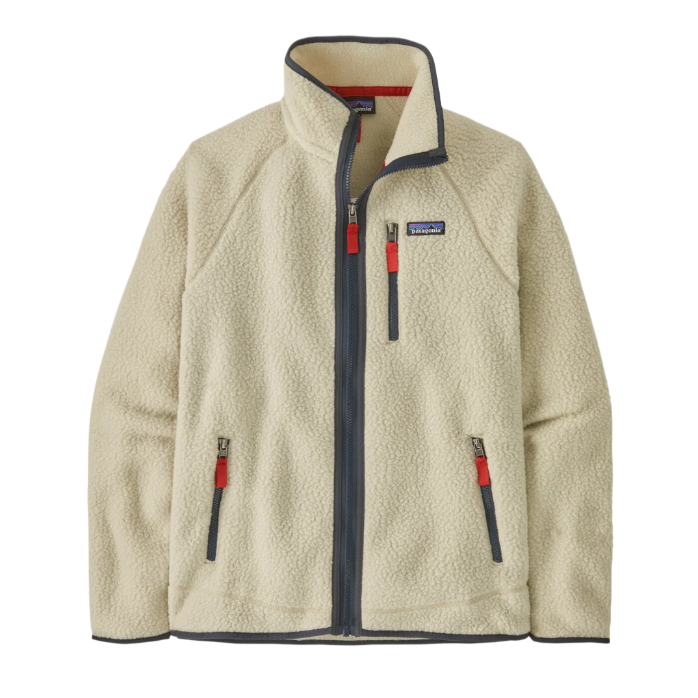 Patagonia Fleece XS / Pelican w/Smolder Blue Patagonia - Men's Retro Pile Jacket