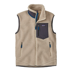 Patagonia Fleece XXS / Natural w/Smolder Blue Patagonia - Men's Classic Retro-X Vest