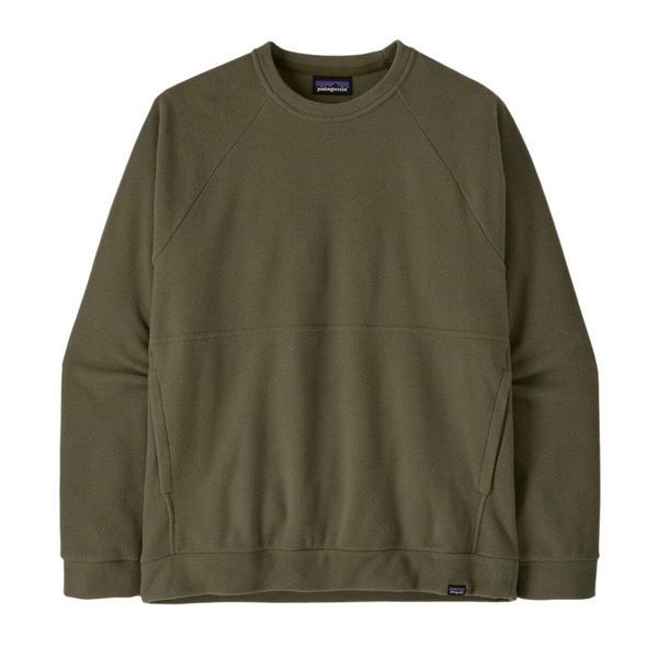 Patagonia Fleece XS / Basin Green Patagonia - Men's Micro D® Fleece Crewneck