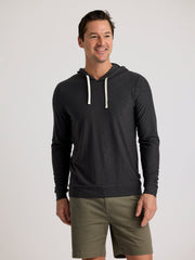 Free Fly T-Shirts S / Black Sand Free Fly - Men's Bamboo Slub Hoodie II