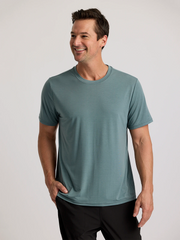 Free Fly T-shirts S / Stormy Sea Free Fly - Men's Elevate Lightweight Tee