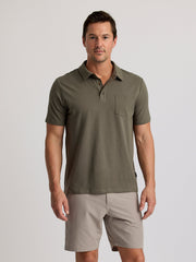 Free Fly Polos S / Fatigue Free Fly - Men's Bamboo Current Polo