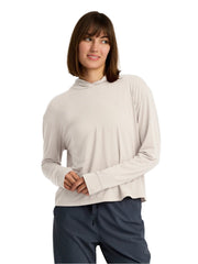 Free Fly T-Shirts XS / Heather Birch Free Fly - Women's Elevate Lightweight Hoodie