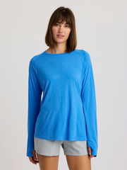 Free Fly T-shirts XS / Surf Blue Free Fly - Women's Bamboo Lightweight Long Sleeve II