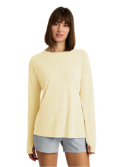 Free Fly T-shirts XS / Washed Citrus Free Fly - Women's Bamboo Lightweight Long Sleeve II
