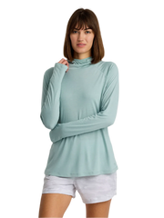 Free Fly Sweatshirts XS / Ocean Mist Free Fly - Women's Bamboo Lightweight Hoodie II