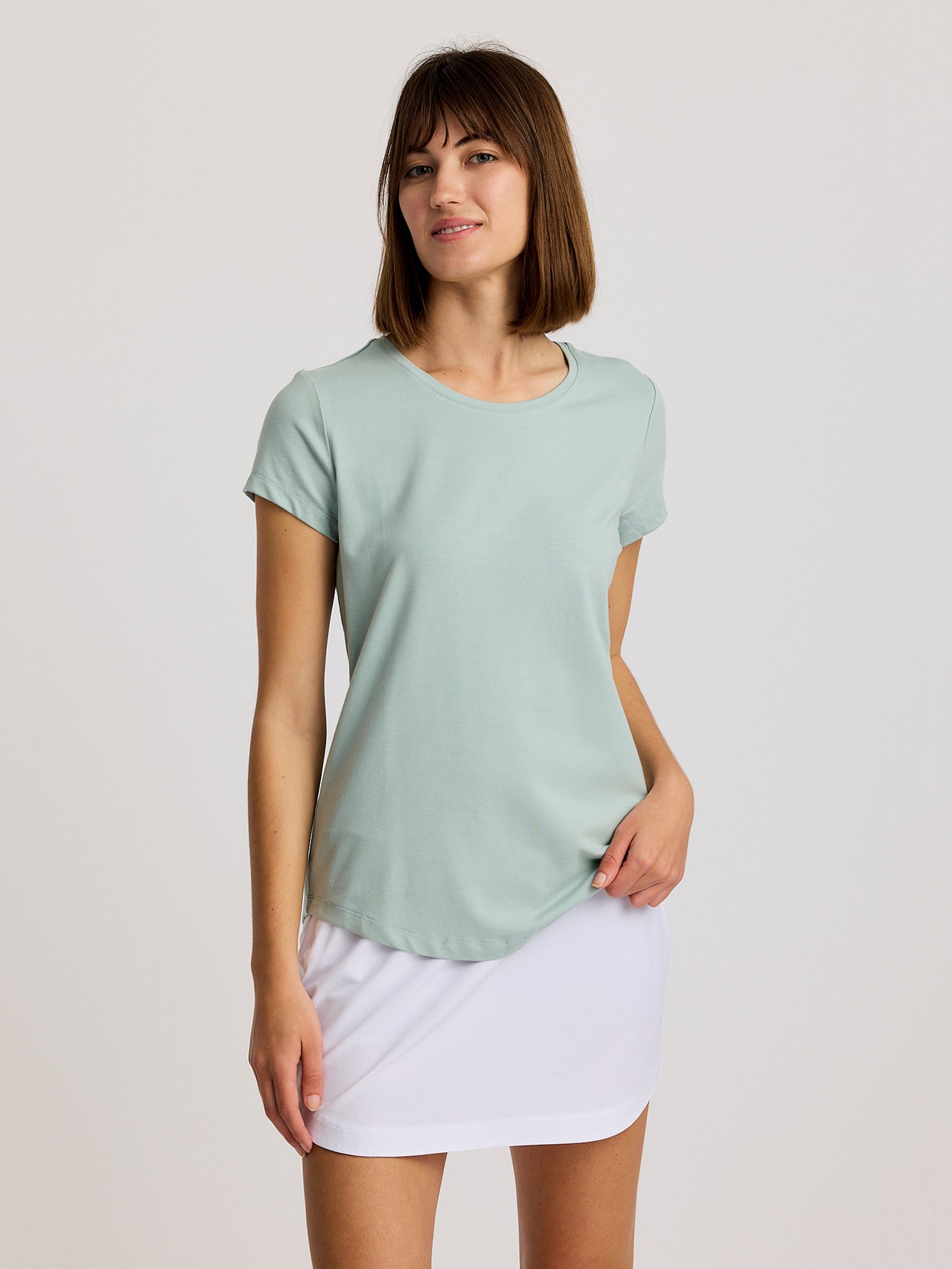 Free Fly T-Shirts XS / Ocean Mist Free Fly - Women's Bamboo Current Tee
