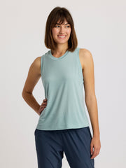 Free Fly T-Shirts XS / Ocean Mist Free Fly - Women's Elevate Lightweight Tank