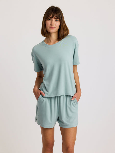 Free Fly T-Shirts XS / Ocean Mist Free Fly - Women's Bamboo Flex Sunday Tee