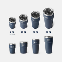 YETI Drinkware YETI - Rambler 8oz Stackable Cup w/ DuraSip™ Ceramic Lining