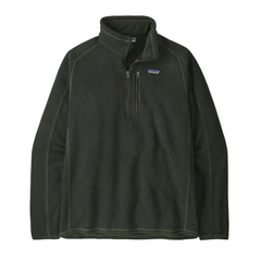 Patagonia Fleece XS / Old Growth Green Patagonia - Men's Better Sweater® 1/4-Zip Fleece
