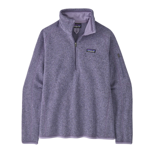 Patagonia Fleece XXS / Concrete Purple Patagonia - Women's Better Sweater® 1/4-Zip Fleece