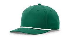 Richardson Headwear Adjustable / Kelly/White Richardson - Performance Rope Cap