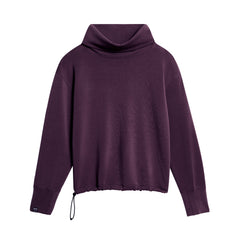 Storm Creek Sweatshirts XS / Deep Plum Purple Storm Creek - Women's Comfort Zone Modal Blend Funnel Neck