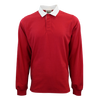 Threadfellows Curated Collection Polos S / Sport Red Rugby Polo