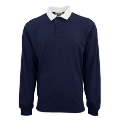 Threadfellows Curated Collection Polos S / True Navy Rugby Polo